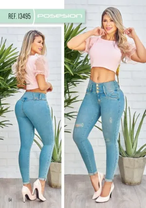 13495 100% Authentic Colombian Push Up Jeans