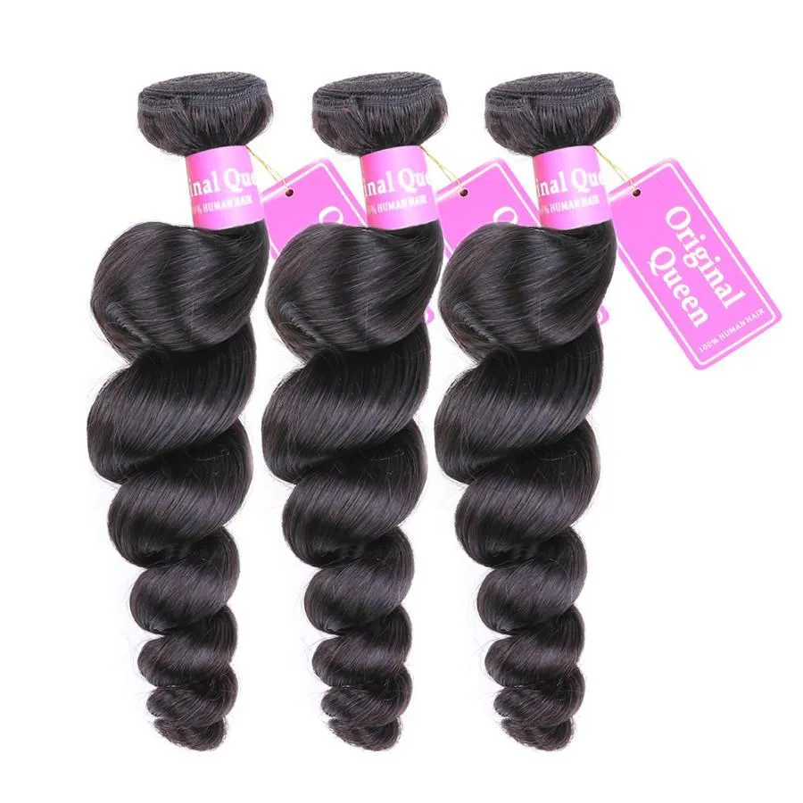 3 Bundles Loose Wave Unprocessed Human Virgin Hair