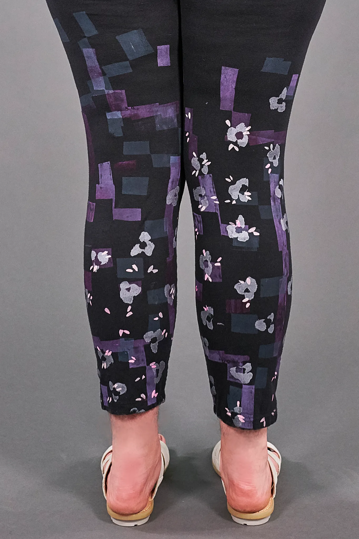 3167 Cropped Legging Magpie Black-P