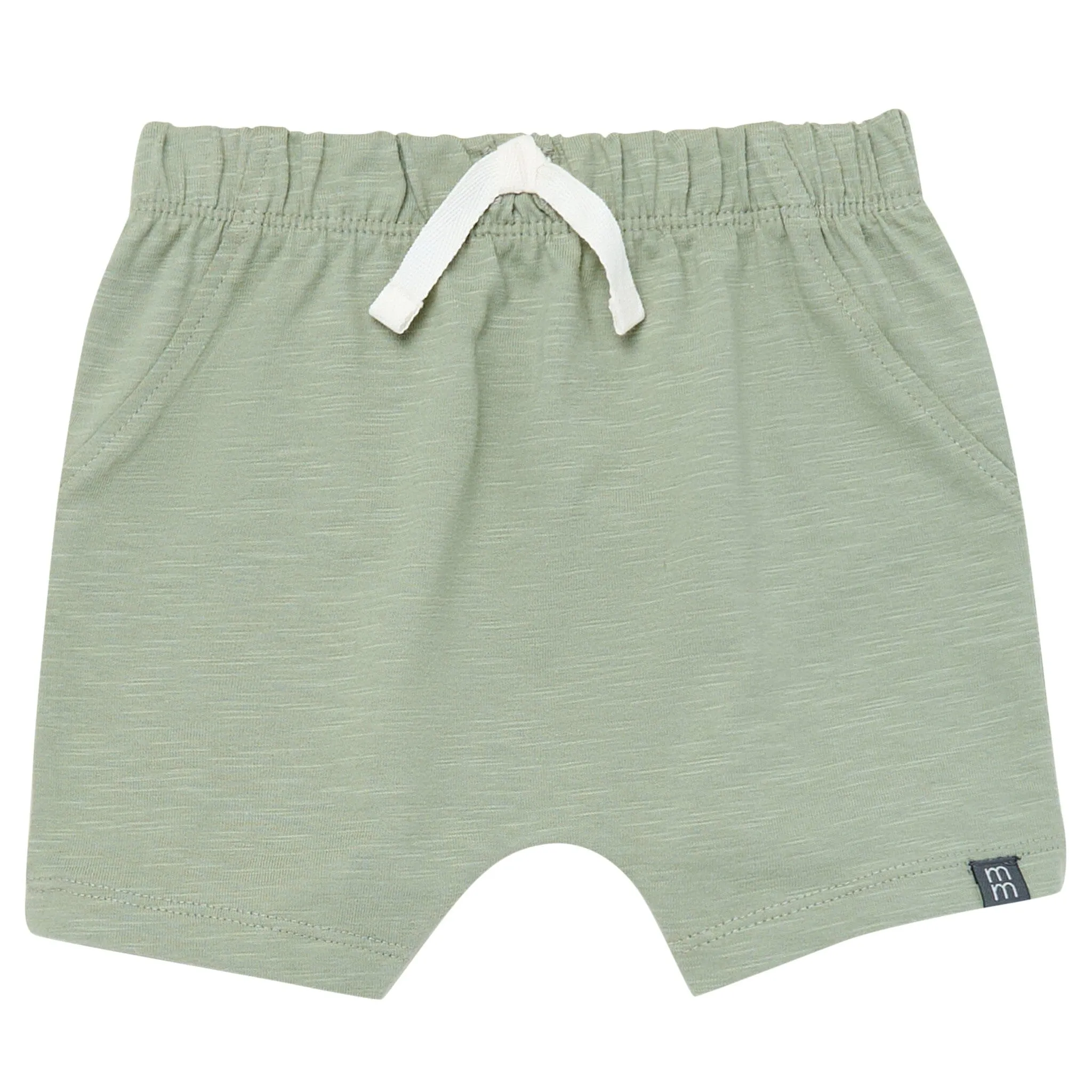 4-Piece Baby Boys Dusty Yellow Cactus Sleeveless Shirts and Shorts Set