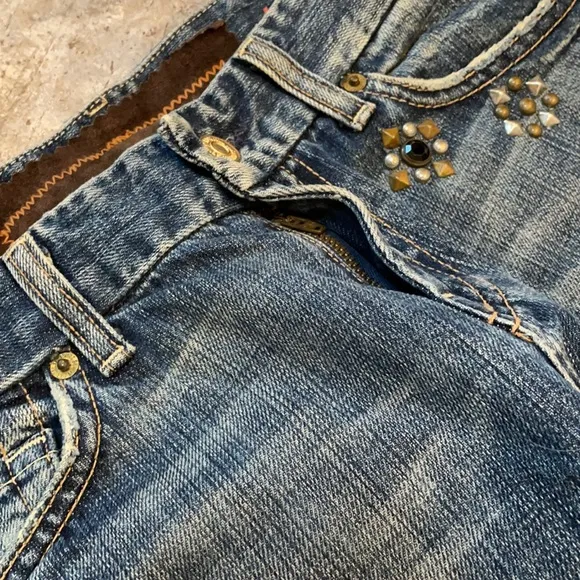 7 for All Mankind Embellished Shorts