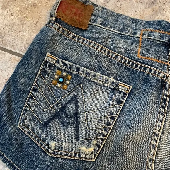 7 for All Mankind Embellished Shorts