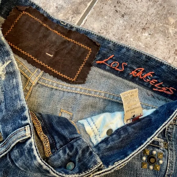 7 for All Mankind Embellished Shorts