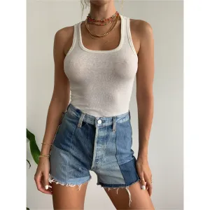 70s Patched Short