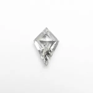 .85 CARAT CANADIAN SALT AND PEPPER DOUBLE CUT KITE DIAMOND