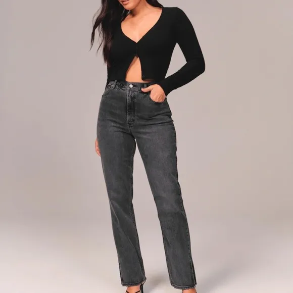 ABERCROMBIE AND FITCH 90s STRAIGHT ULTRA STRAIGHT