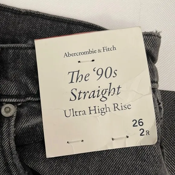 ABERCROMBIE AND FITCH 90s STRAIGHT ULTRA STRAIGHT