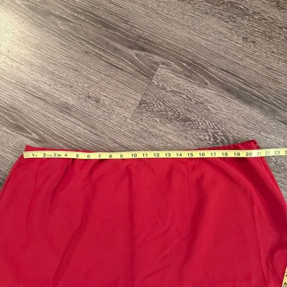 Abercrombie &amp; Fitch Red Mini Skirt New