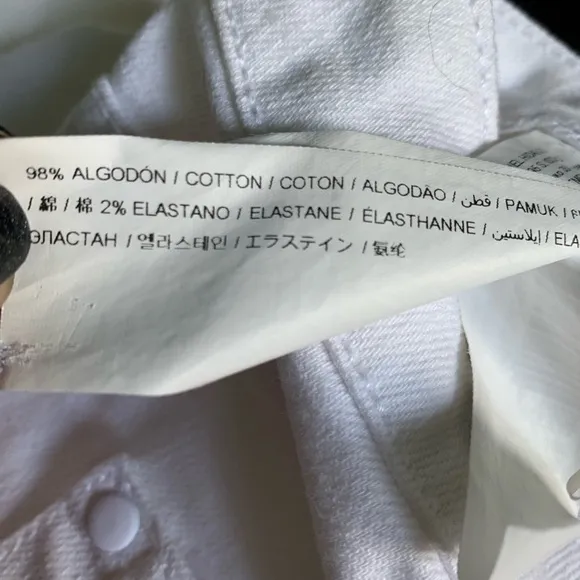 Adolfo Dominguez White Jeans