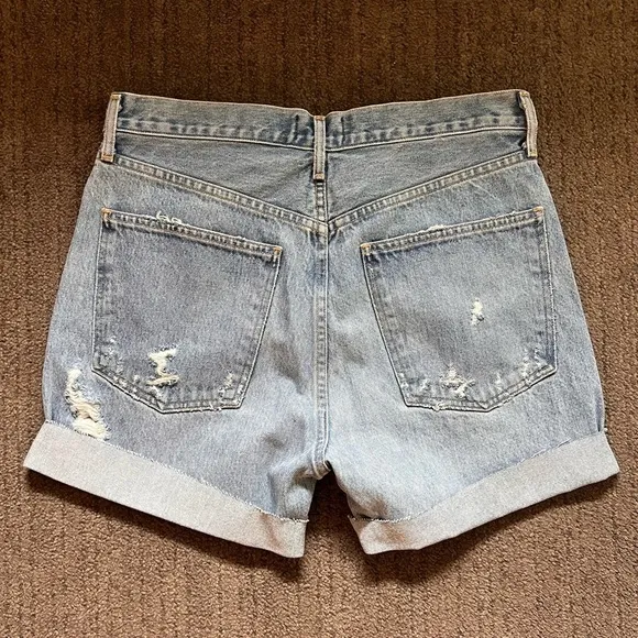 AGOLDE Women’s Medium Wash Jeans Shorts - Size 29