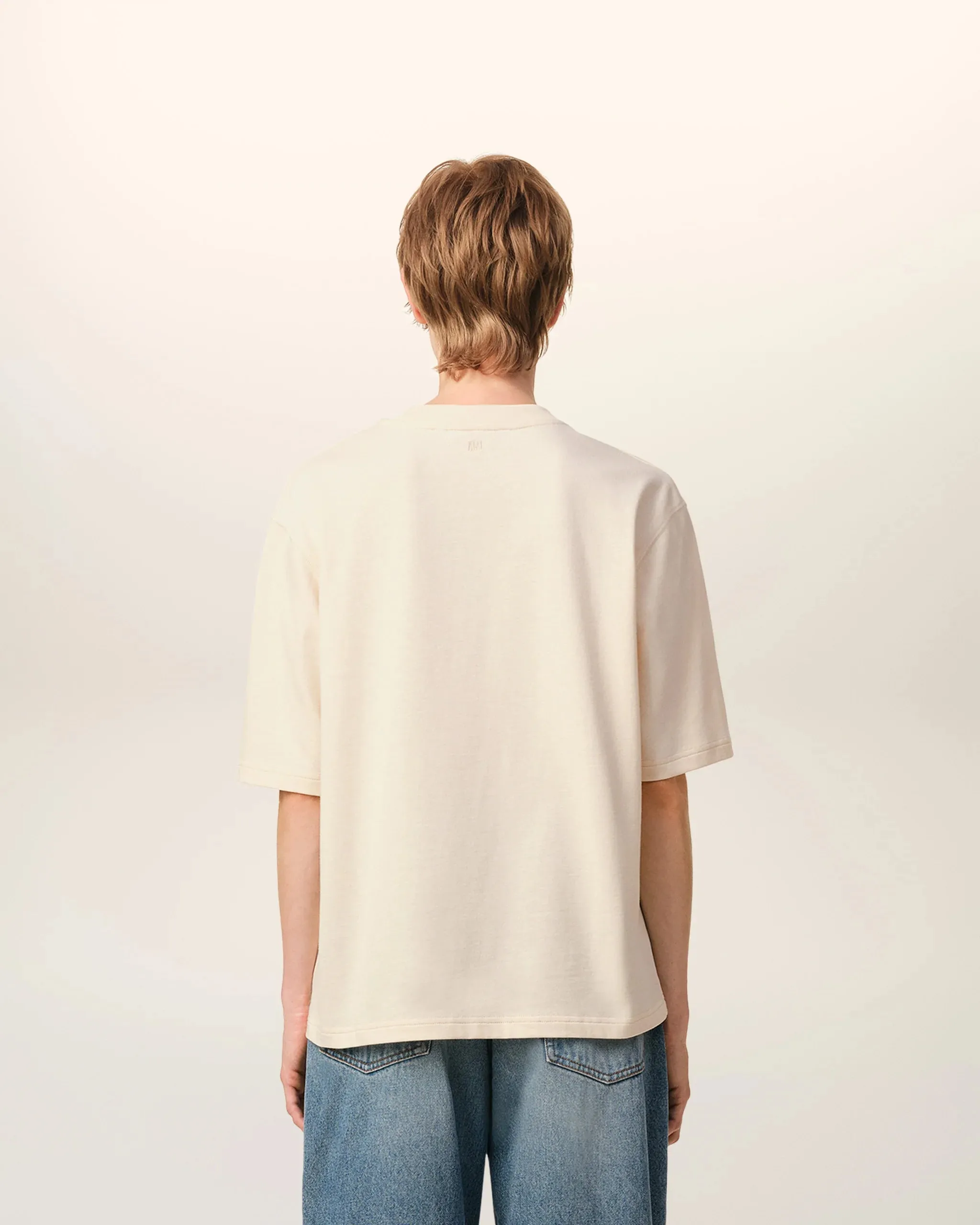 AMI PARIS PATCH T-SHIRT