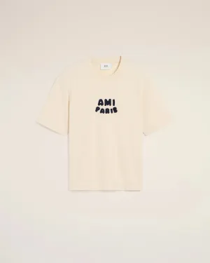 AMI PARIS PATCH T-SHIRT