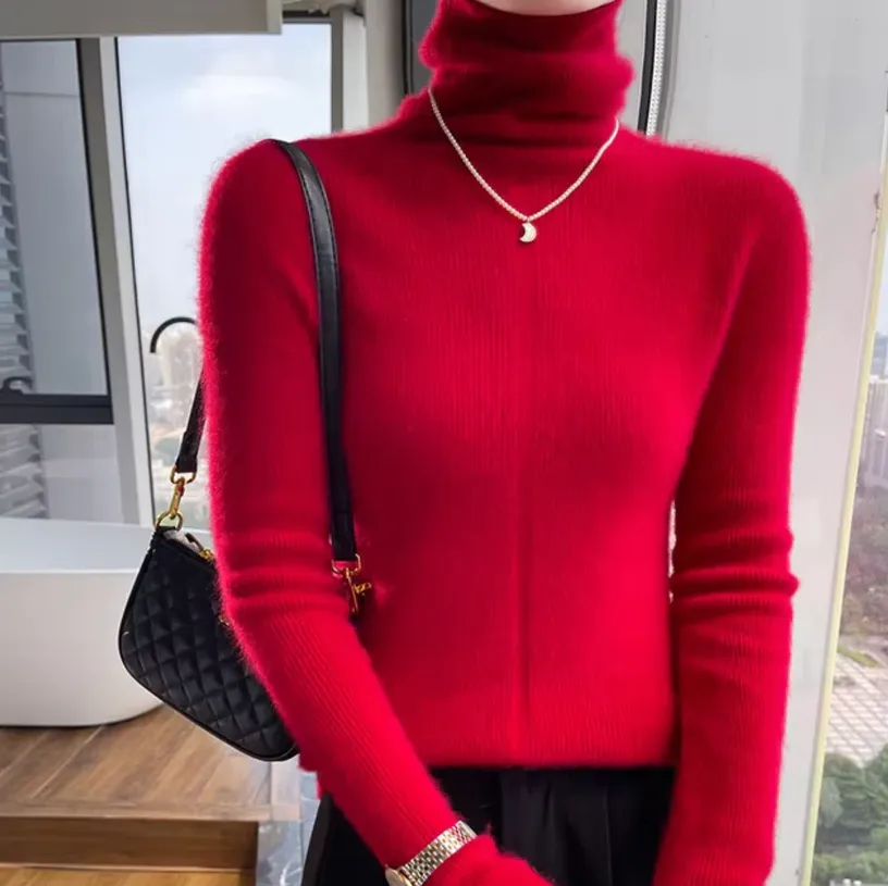 Athena - wool and cashmere turtleneck sweater