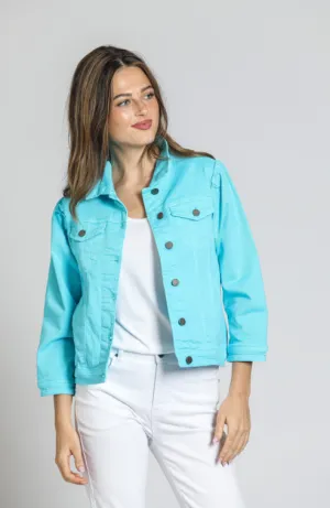 B152 - Puff Sleeve Jean Jacket