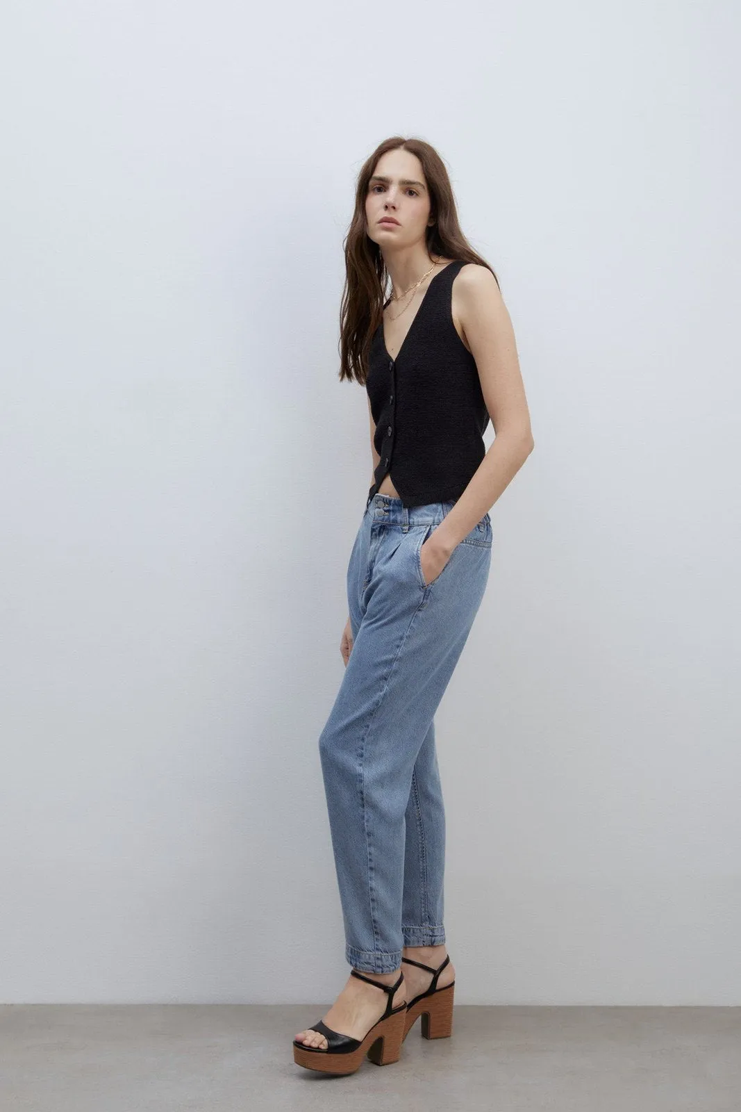 Baggy jeans - Medium Wash