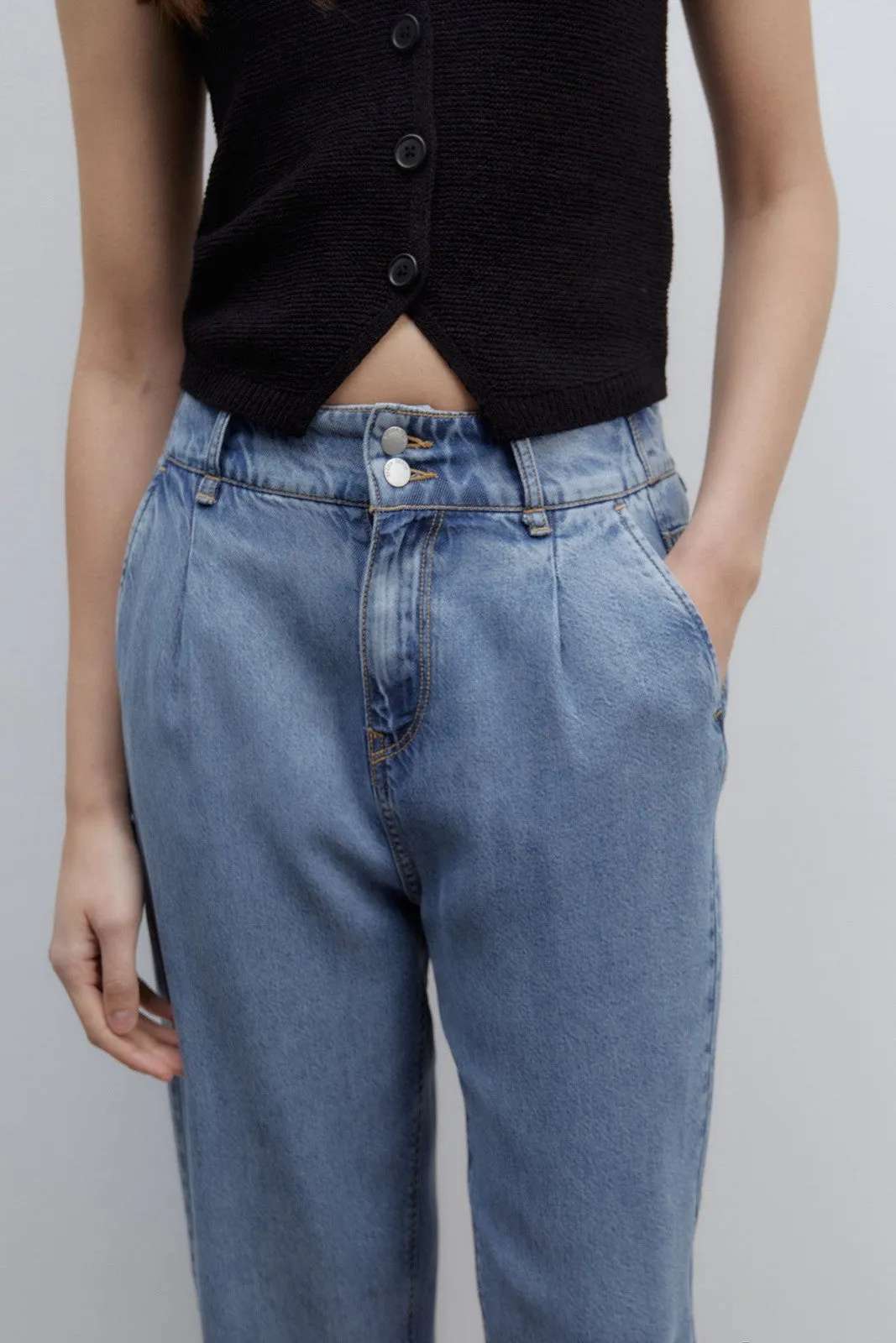 Baggy jeans - Medium Wash
