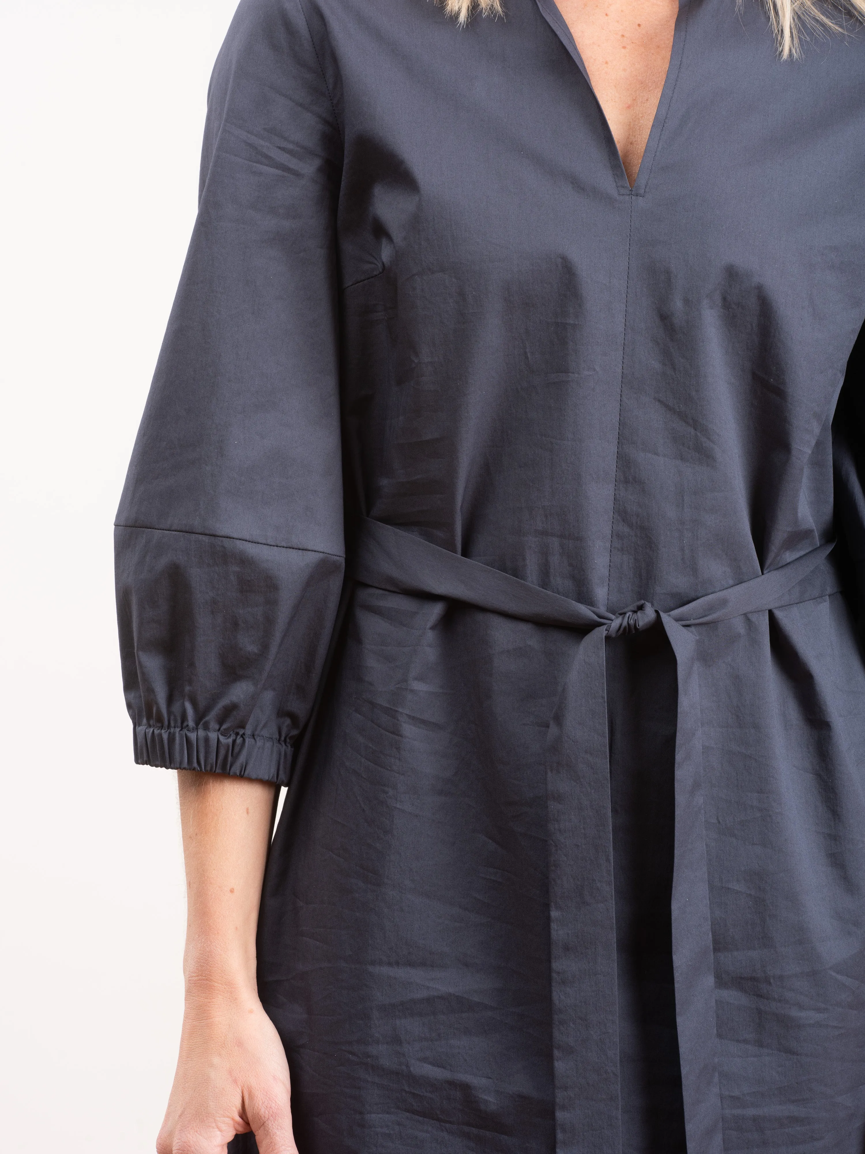 bell sleeve dress - shale