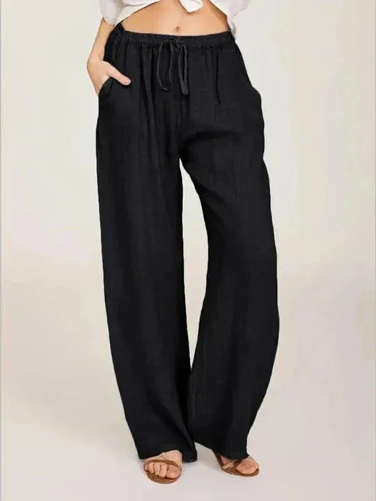 Bernice -Cotton-linen pants