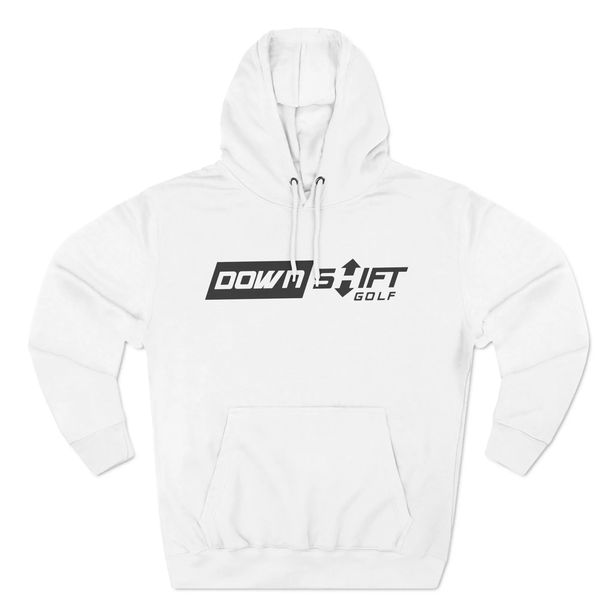Big Downshift Logo Three-Panel Hoodie