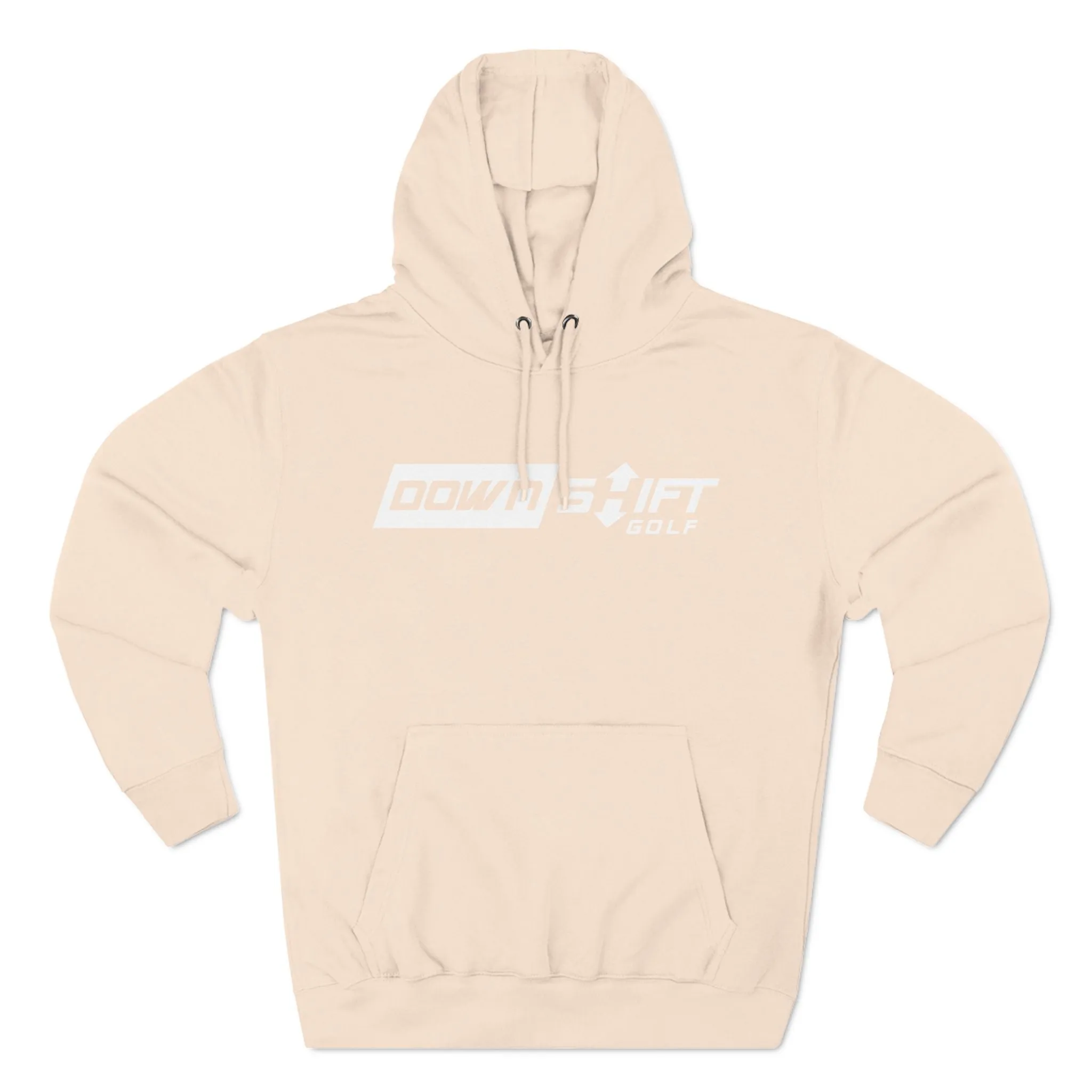 Big Downshift Logo Three-Panel Hoodie