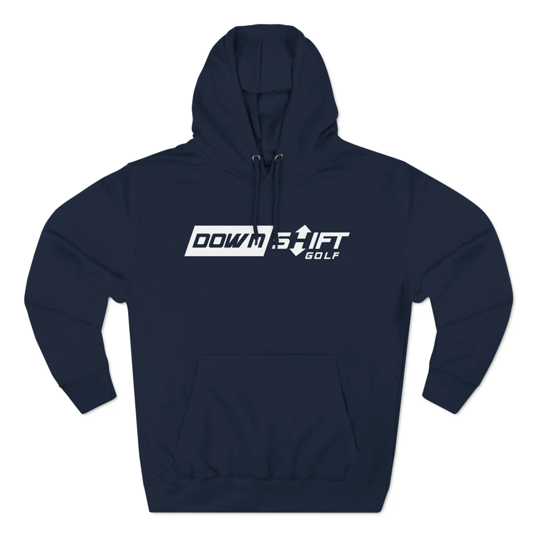 Big Downshift Logo Three-Panel Hoodie