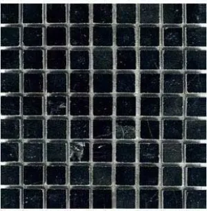 Black Marble 5/8 x 5/8" (SAMPLE) Polished