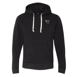 Black Solid Hoodie