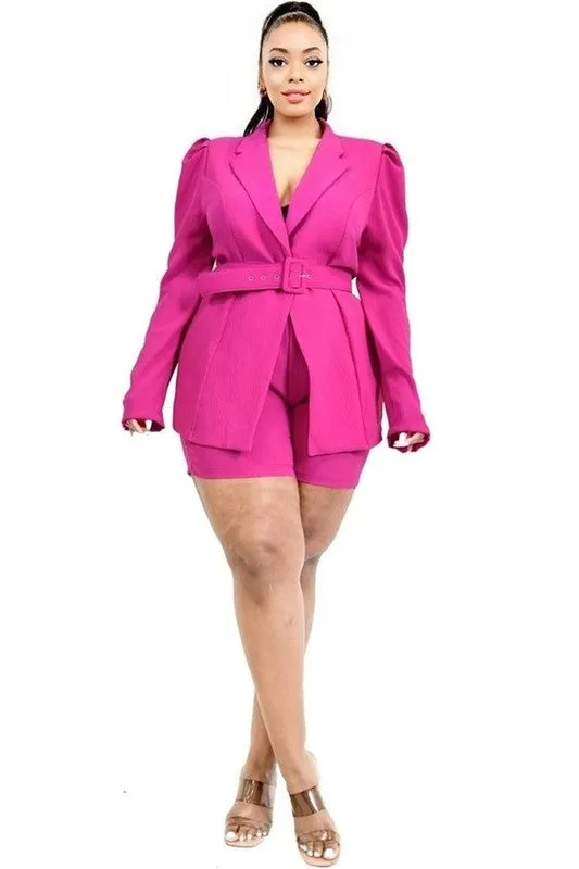 BLAZER & SHORT SET