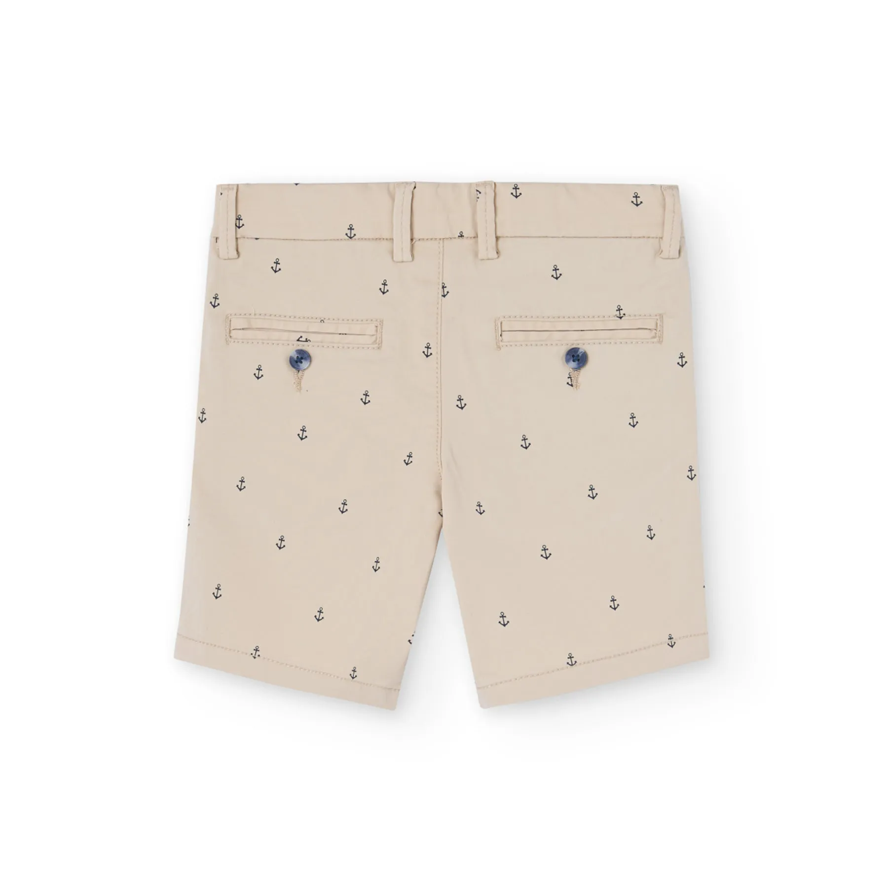 Boboli Beige Print Shorts