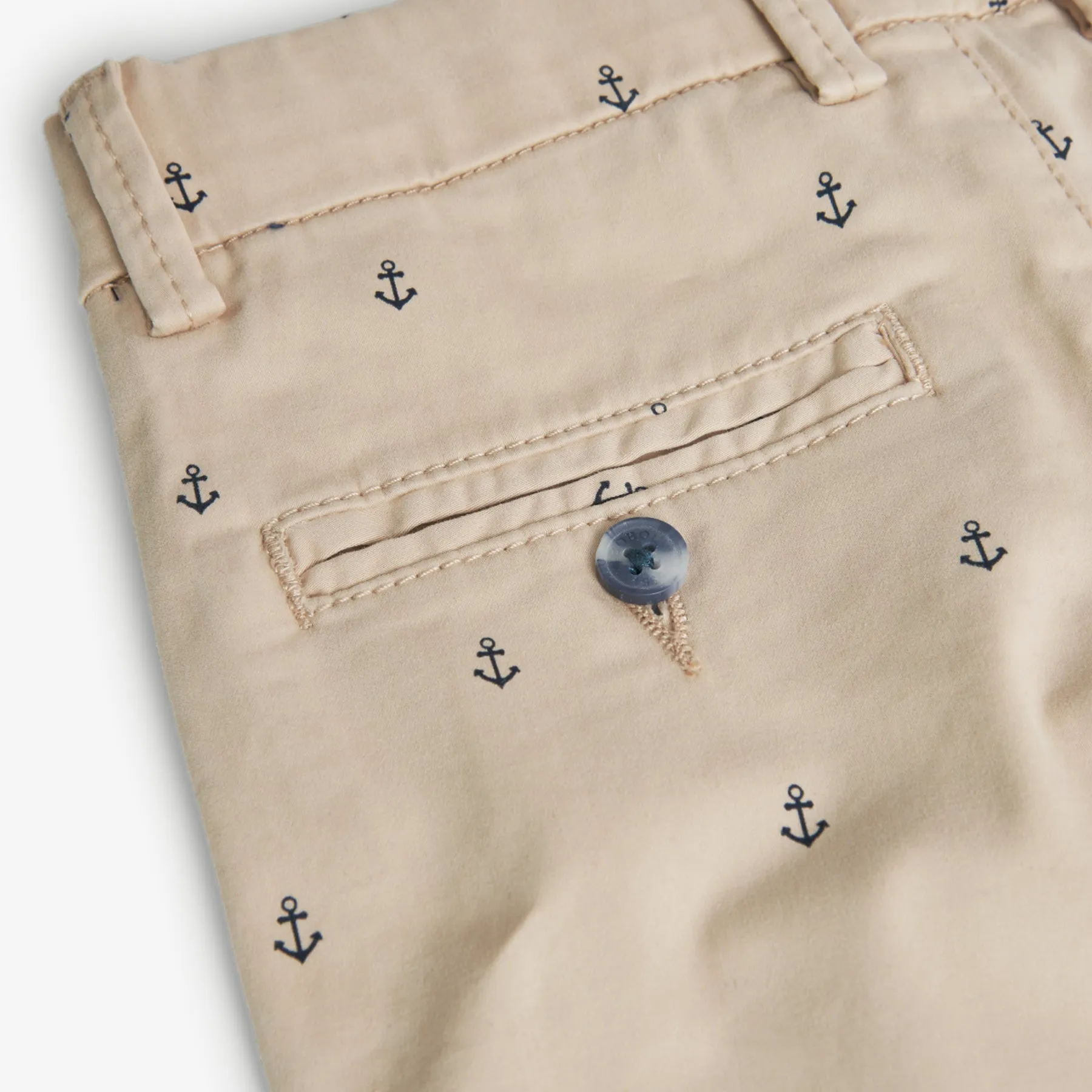 Boboli Beige Print Shorts