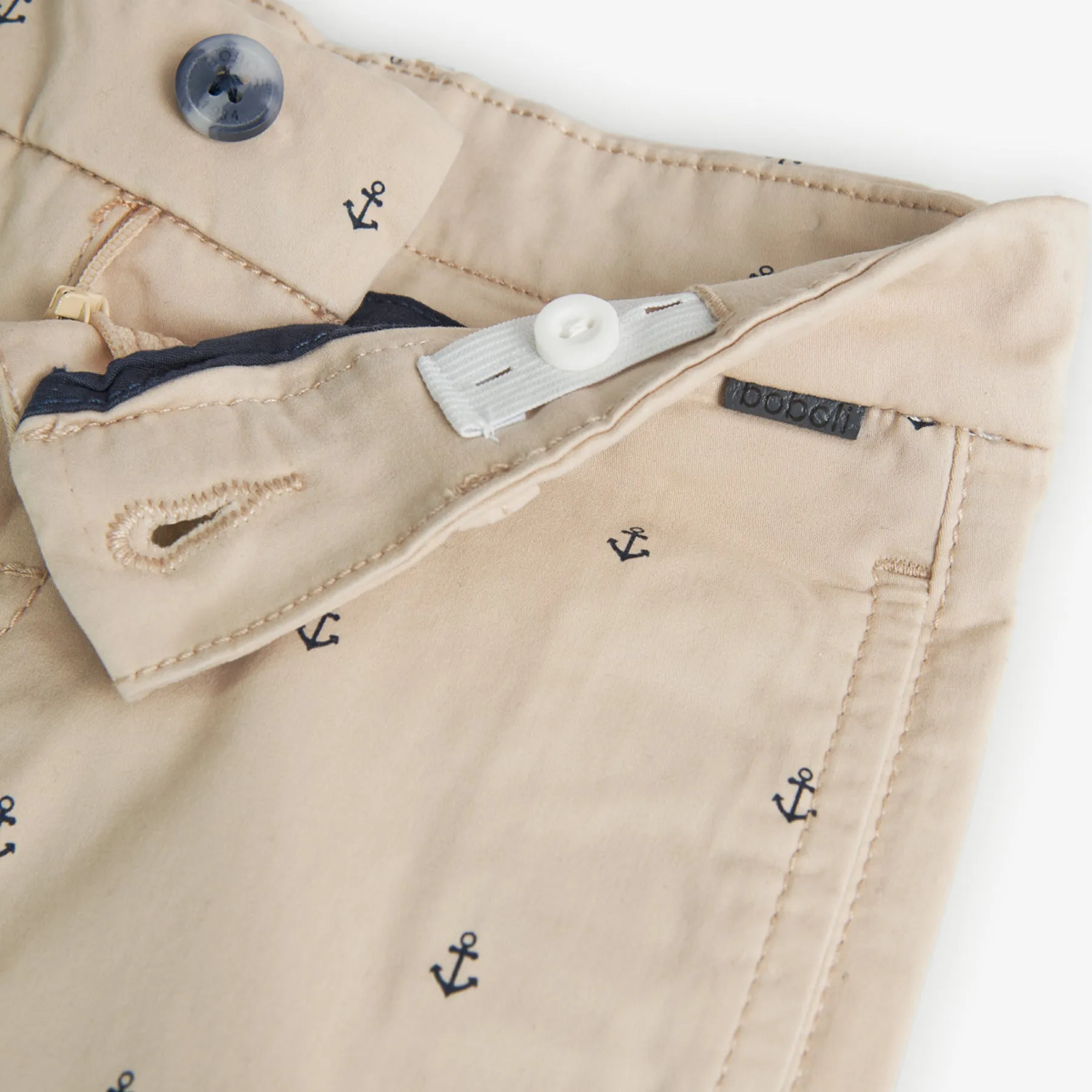 Boboli Beige Print Shorts