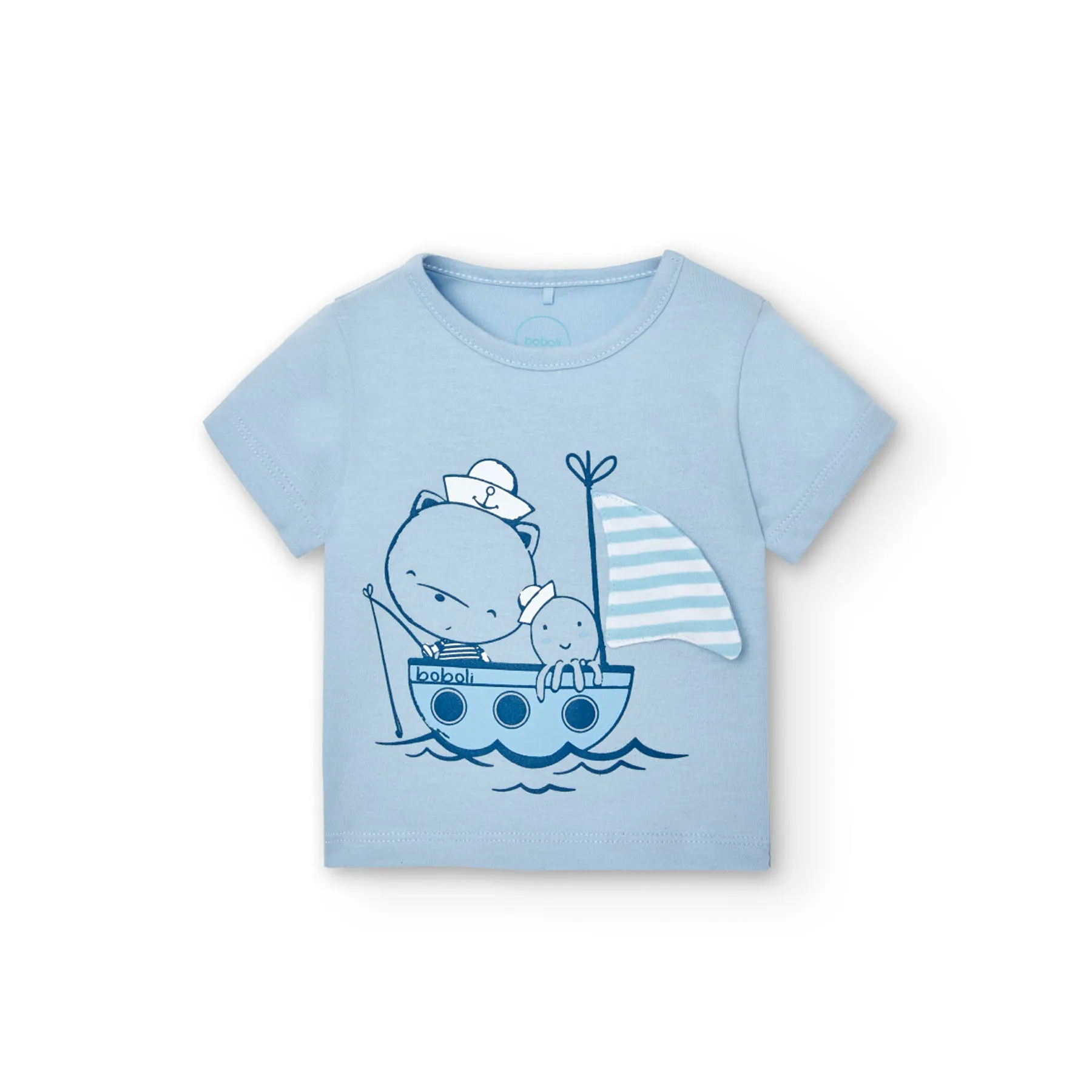 Boboli Little Sailor Shorts & T-Shirt Set