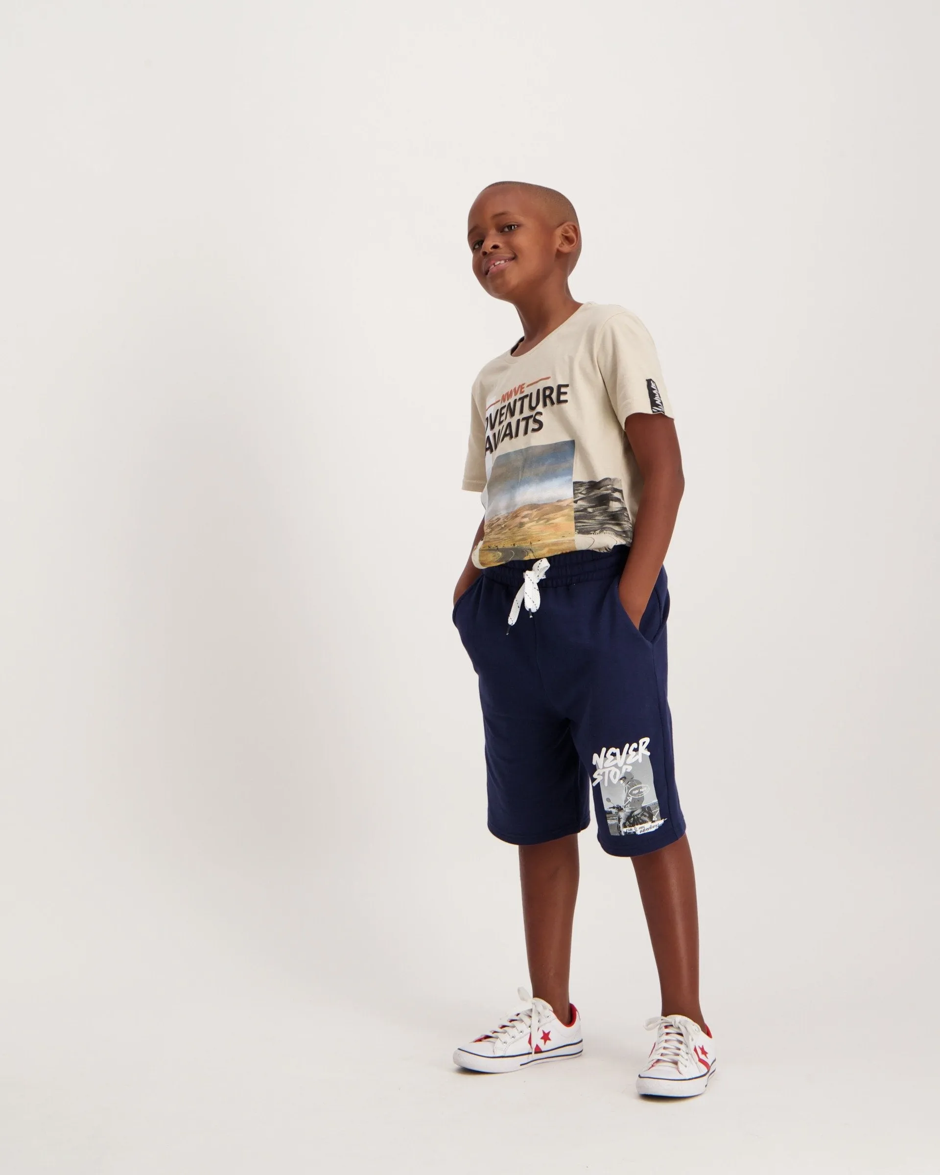 Boys Short - Navy