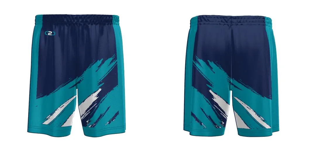 Brushes Soccer Shorts Design Your Own Custom