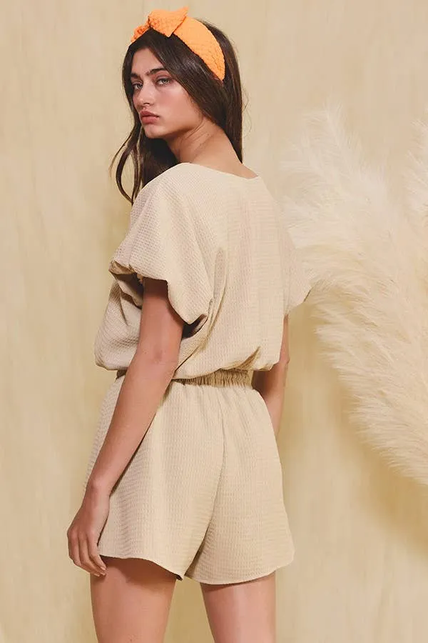 Bubble Hem Top Set