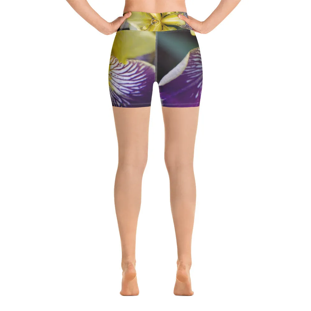 Butter Iris Yoga Shorts
