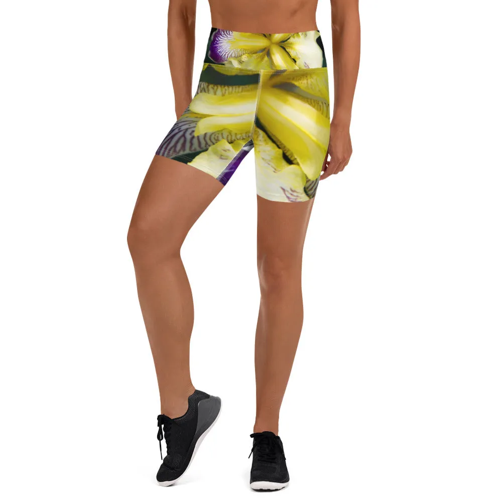 Butter Iris Yoga Shorts
