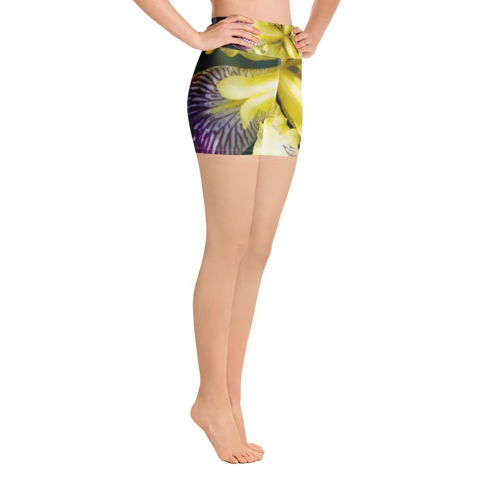 Butter Iris Yoga Shorts
