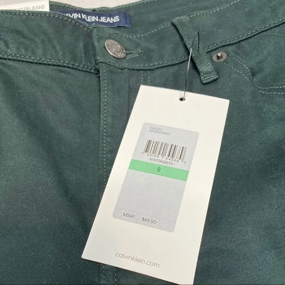 Calvin Klein Jeans Ankle Skinny Hunter Gre…