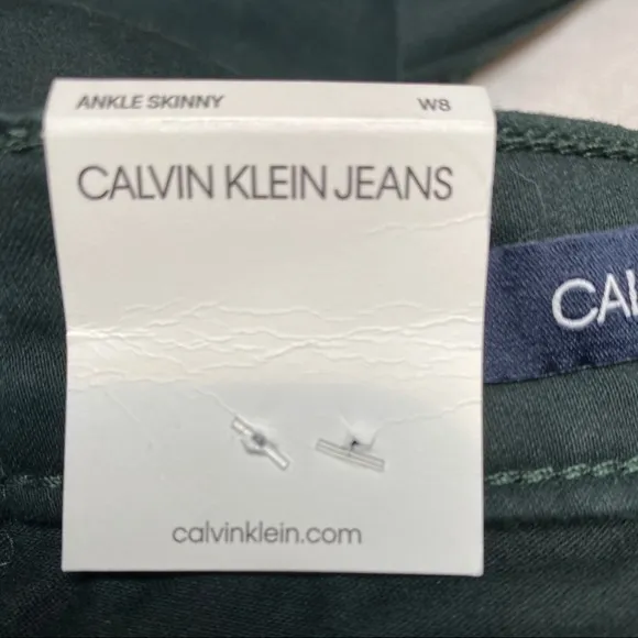 Calvin Klein Jeans Ankle Skinny Hunter Gre…