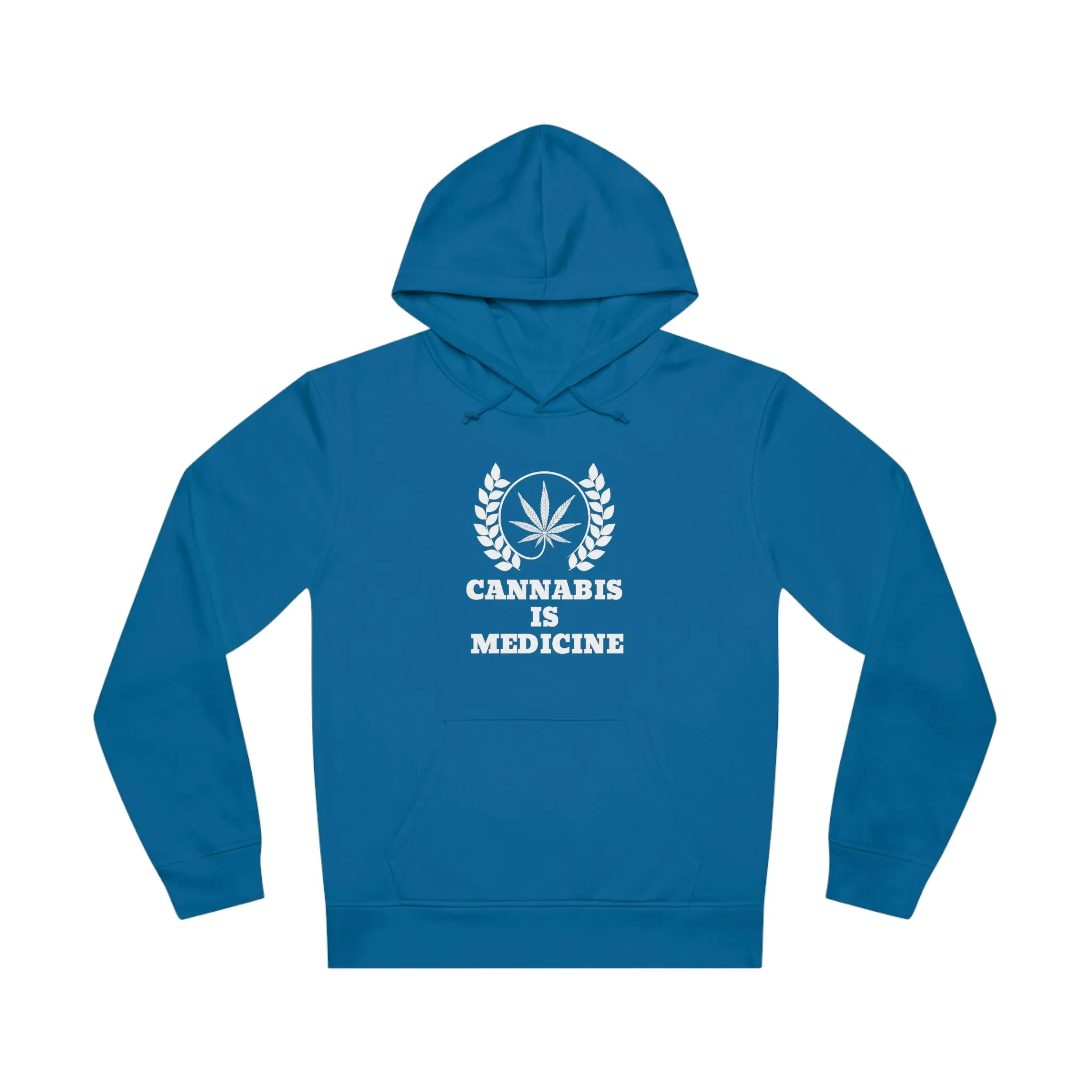 Cannabis Is Medicine Unisex Drummer Hoodie