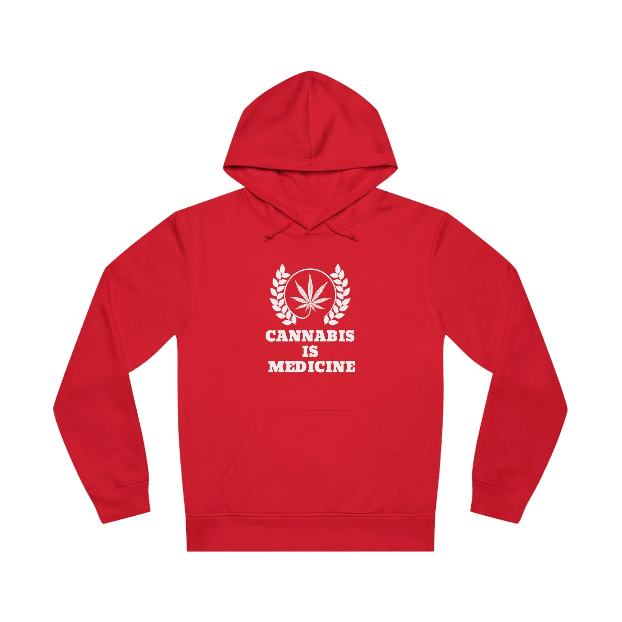 Cannabis Is Medicine Unisex Drummer Hoodie
