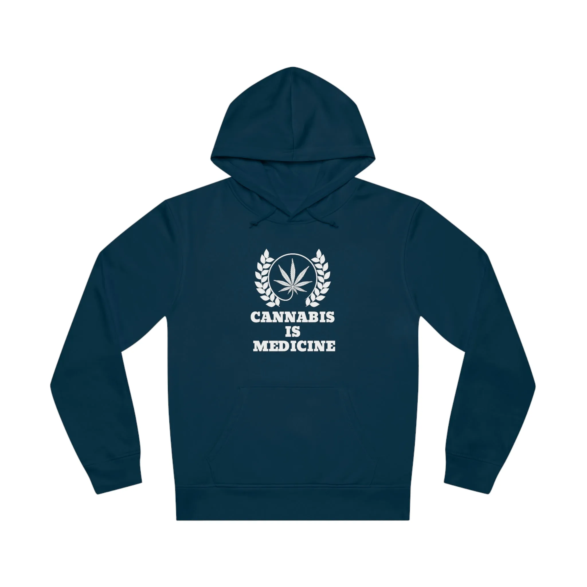 Cannabis Is Medicine Unisex Drummer Hoodie