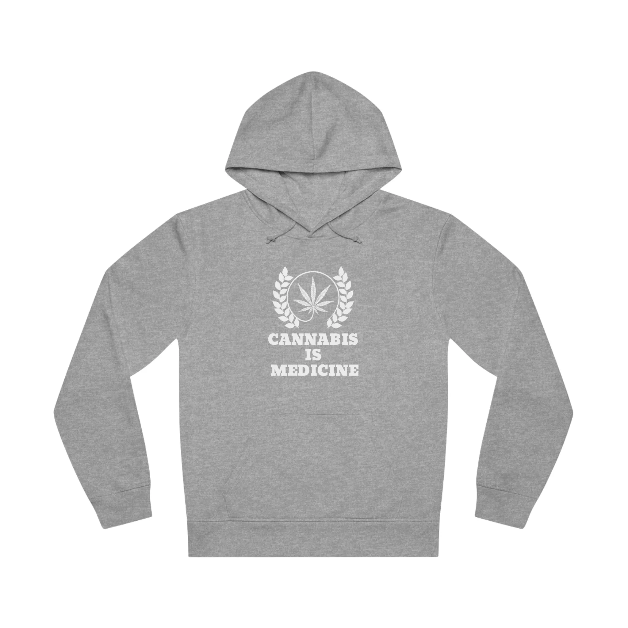 Cannabis Is Medicine Unisex Drummer Hoodie