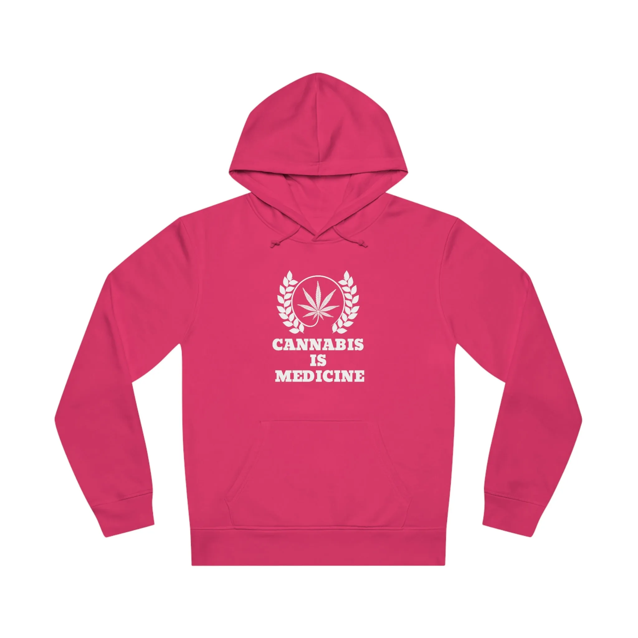 Cannabis Is Medicine Unisex Drummer Hoodie