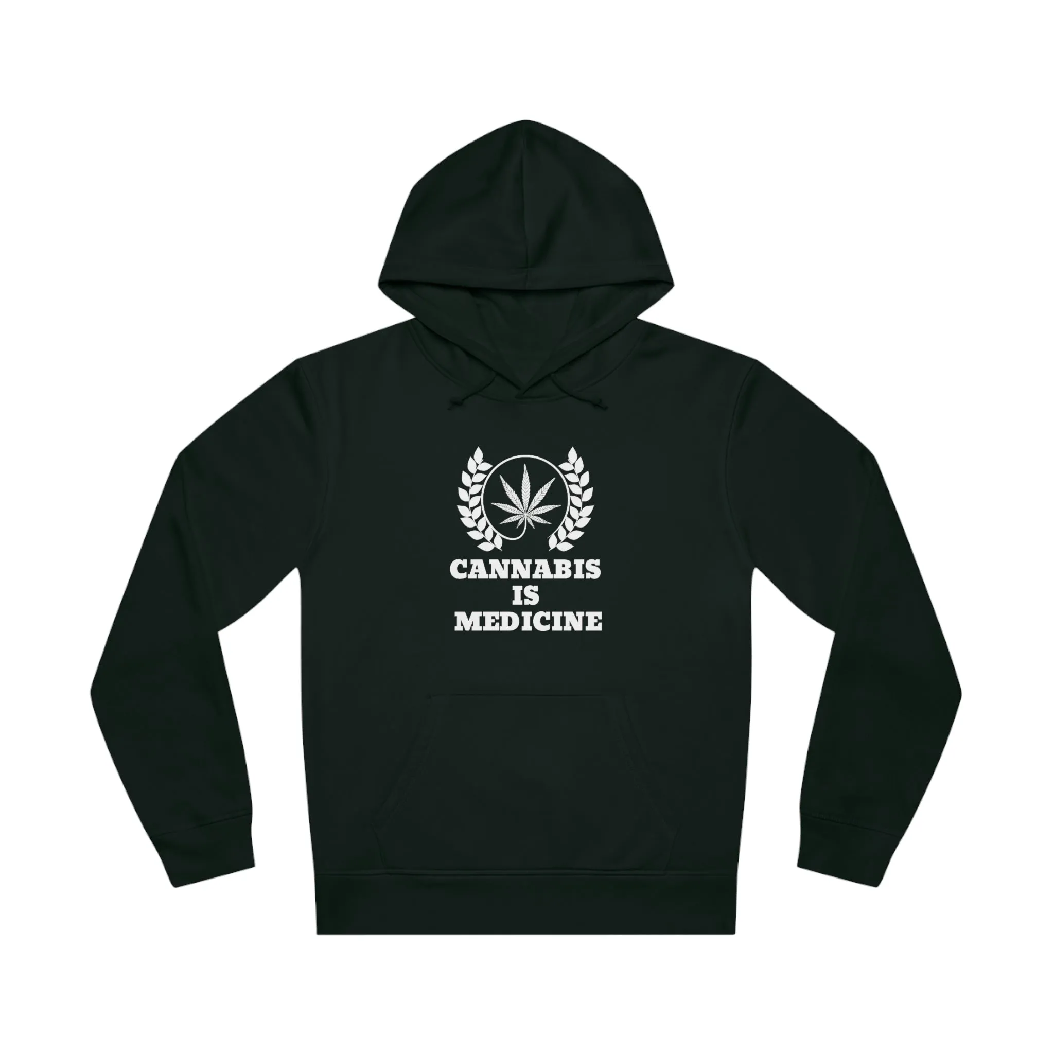 Cannabis Is Medicine Unisex Drummer Hoodie