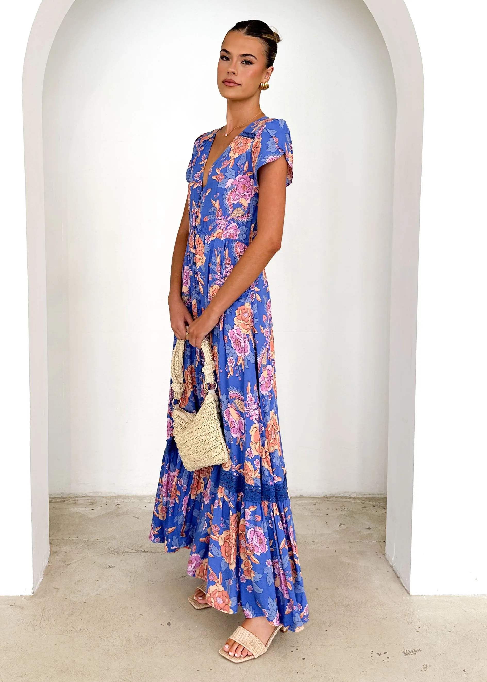 Carmen Maxi Dress - Glastonbury