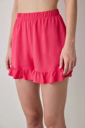 Carrie Solid Shorts Pajama Bottoms - Penti Loves Paris Collection