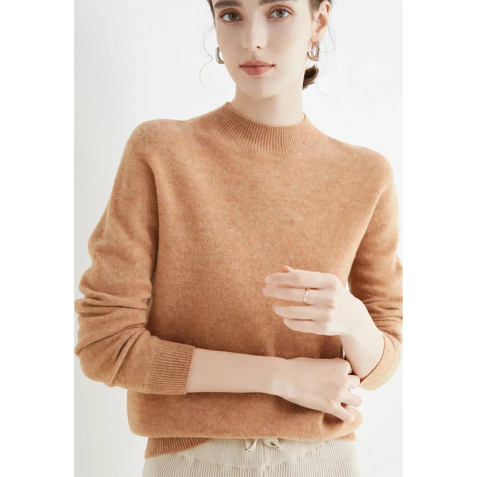 Cashmere knit sweater - Yelena