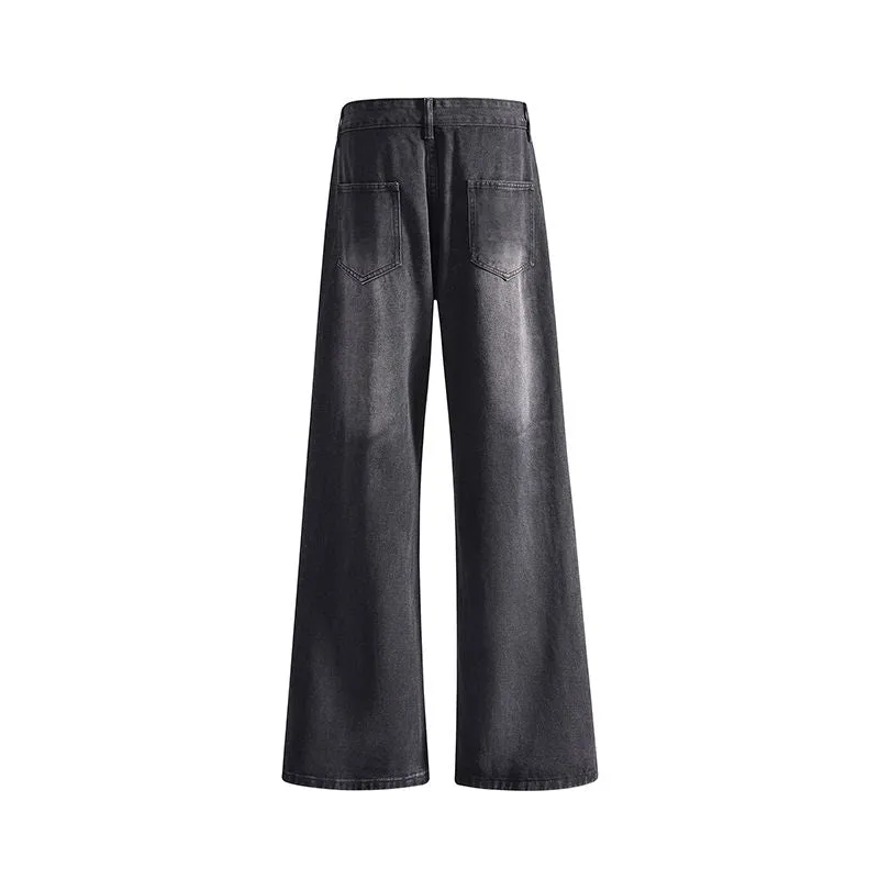 Casual Loose Straight Leg Jeans with Versatile Style